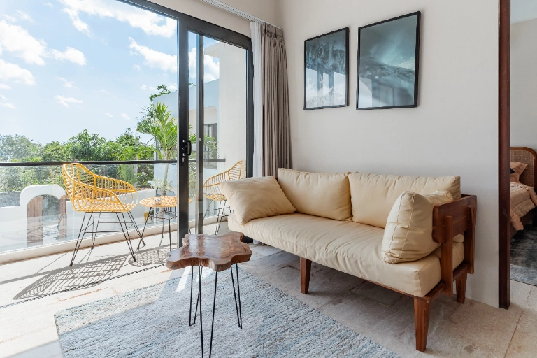 Mediterranean 1BR Rooftop Villa w/ Pool & Home Office in Kuta - Image 4