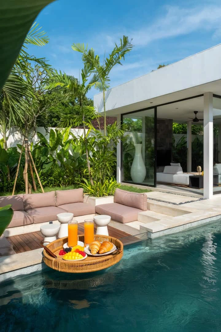 3 BEDROOMS VILLA IN KEROBOKAN AVAILABLE FOR MONTHLY AND YEARLY RENT in Canggu - Image 4