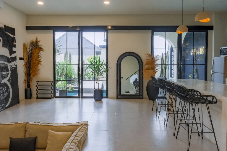 Luxury 2BR Villa w/ Rooftop Lounge, Dual Pools & Movie Projector  in Kuta - Image 3
