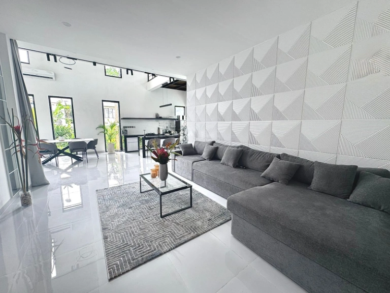 Minimalist 2BR Villa w/ Rooftop & Panoramic Views in North Bali - Image 4