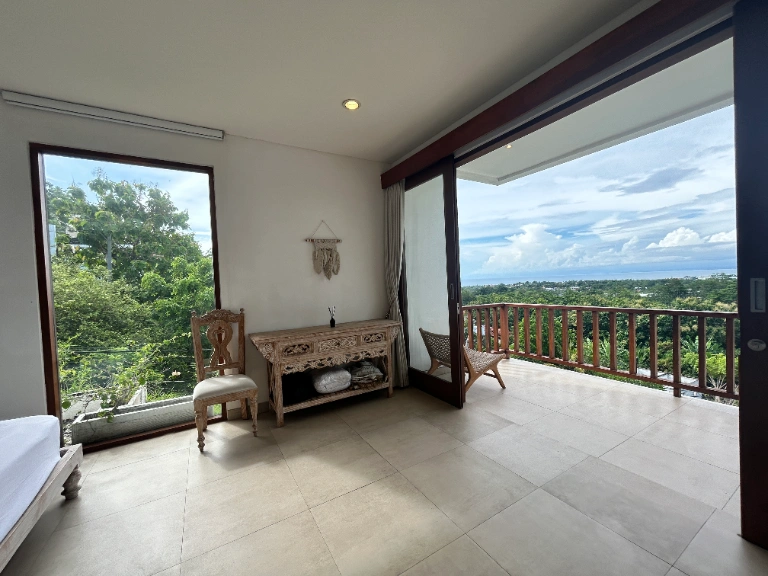 Tropical 1BR Modern Villa w/ Ocean, Volcano & Sunset Views in Uluwatu - Image 5