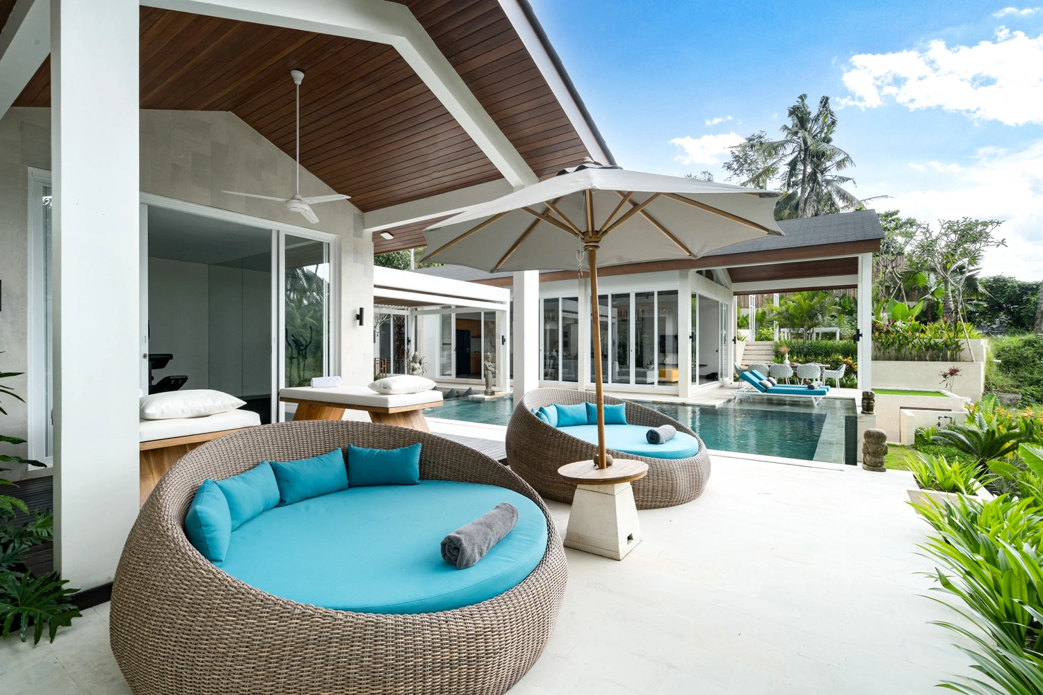 Incredible 4BR Jungle Villa w/ Infinity Pool, Gym & Spa in Ubud - Image 3