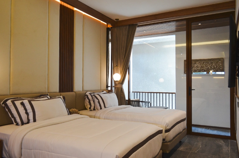 Kammora Living Apartment - Twin Room in Canggu - Image 3