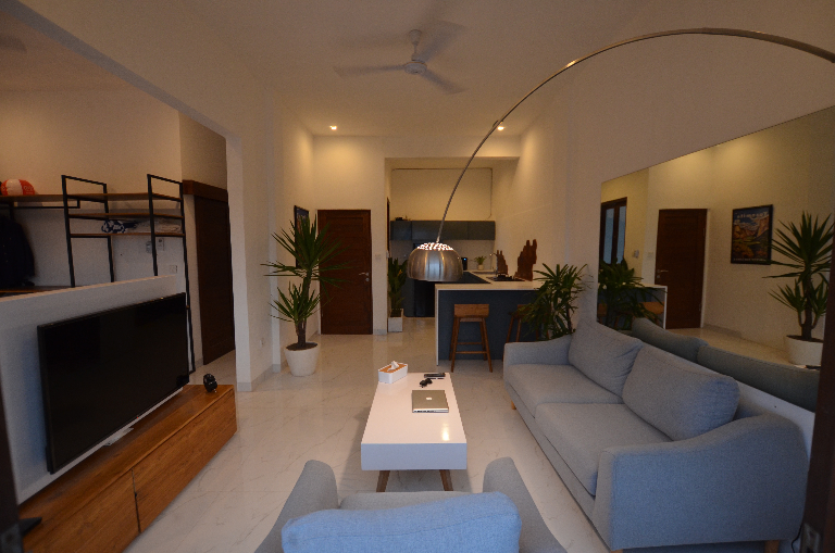 Modern 1BR Apartment – 300m to Berawa Beach | Prime Location in Canggu - Image 4
