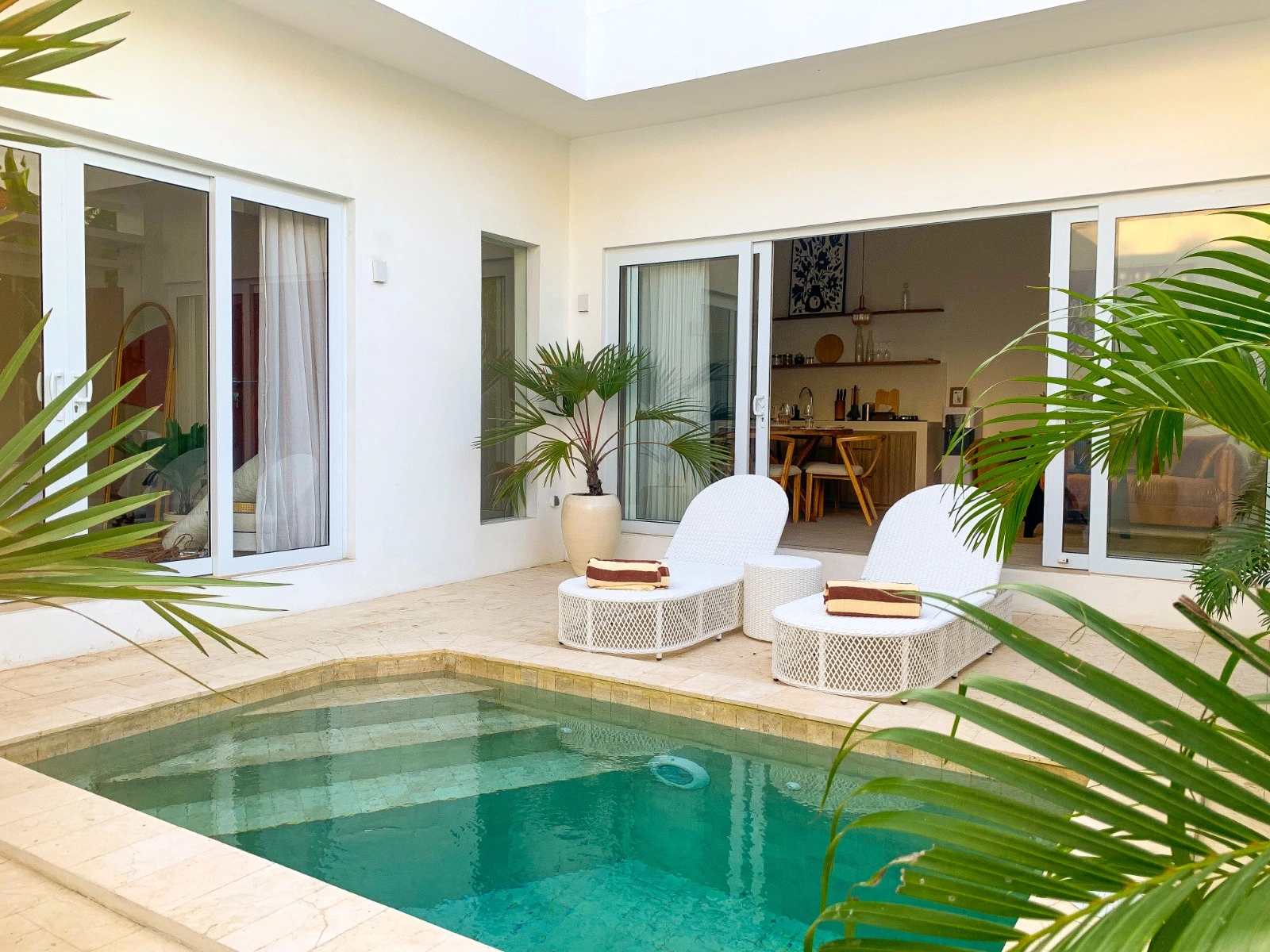 Mediterranean 1BR Villa w/ Rooftop & Pool 