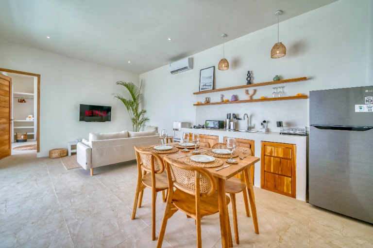 Mediterranean 2BR Rooftop Villa w/ Private Pool in Kuta - Image 3