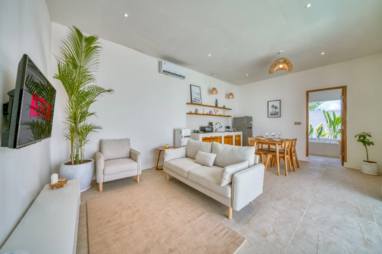 Mediterranean 2BR Rooftop Villa w/ Private Pool in Kuta - Image 5