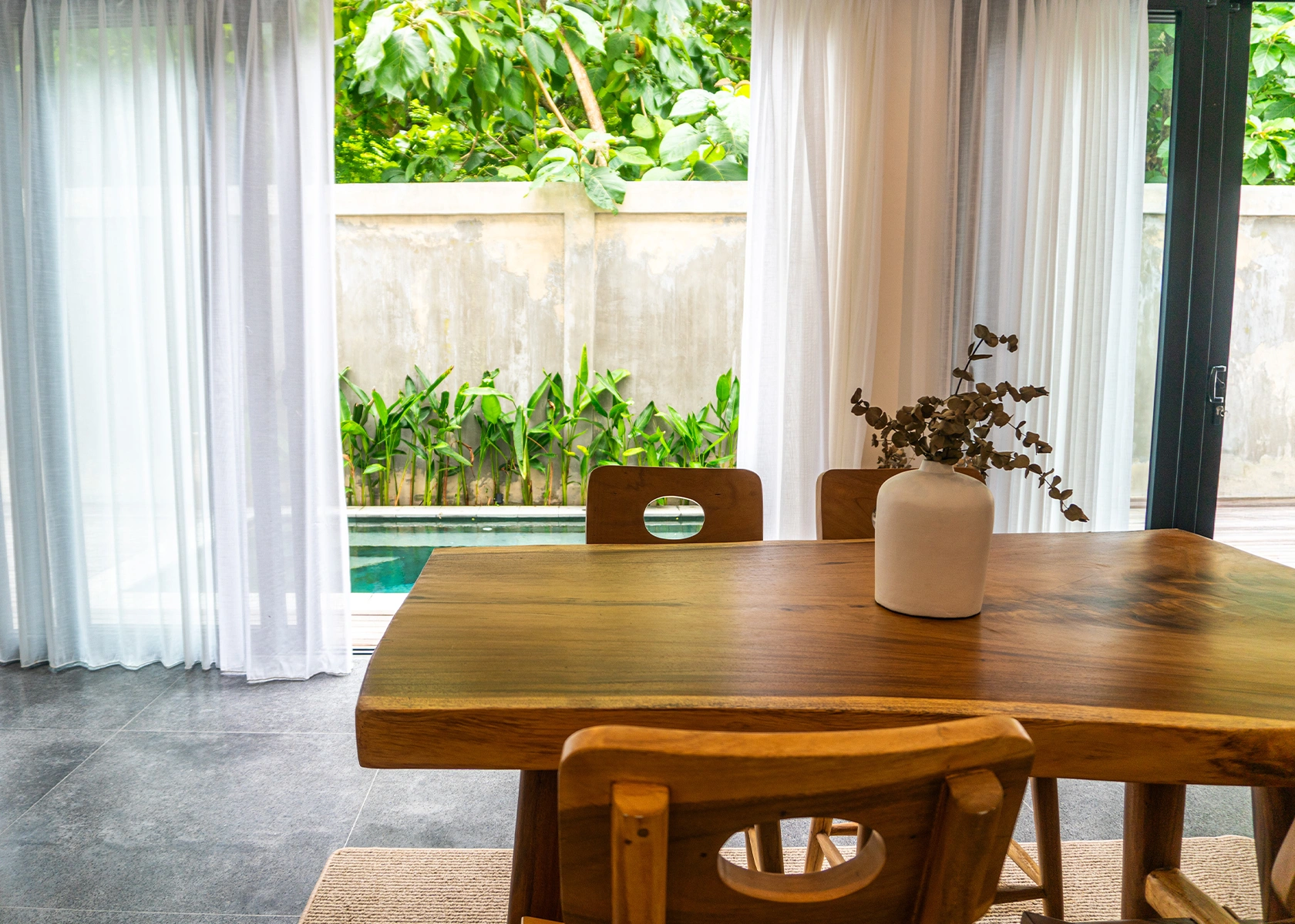 Modern Minimalist 2BR Villa w/ Pool & Jungle Views  in Kuta - Image 4