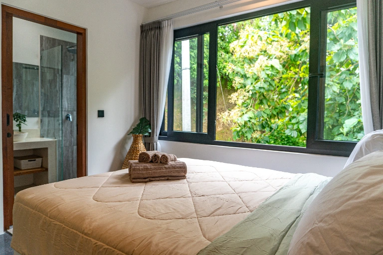 Modern Minimalist 2BR Villa w/ Pool & Jungle Views  in Kuta - Image 5