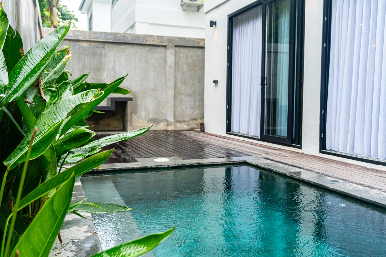 Modern Minimalist 2BR Villa w/ Pool & Jungle Views  in Kuta - Image 3