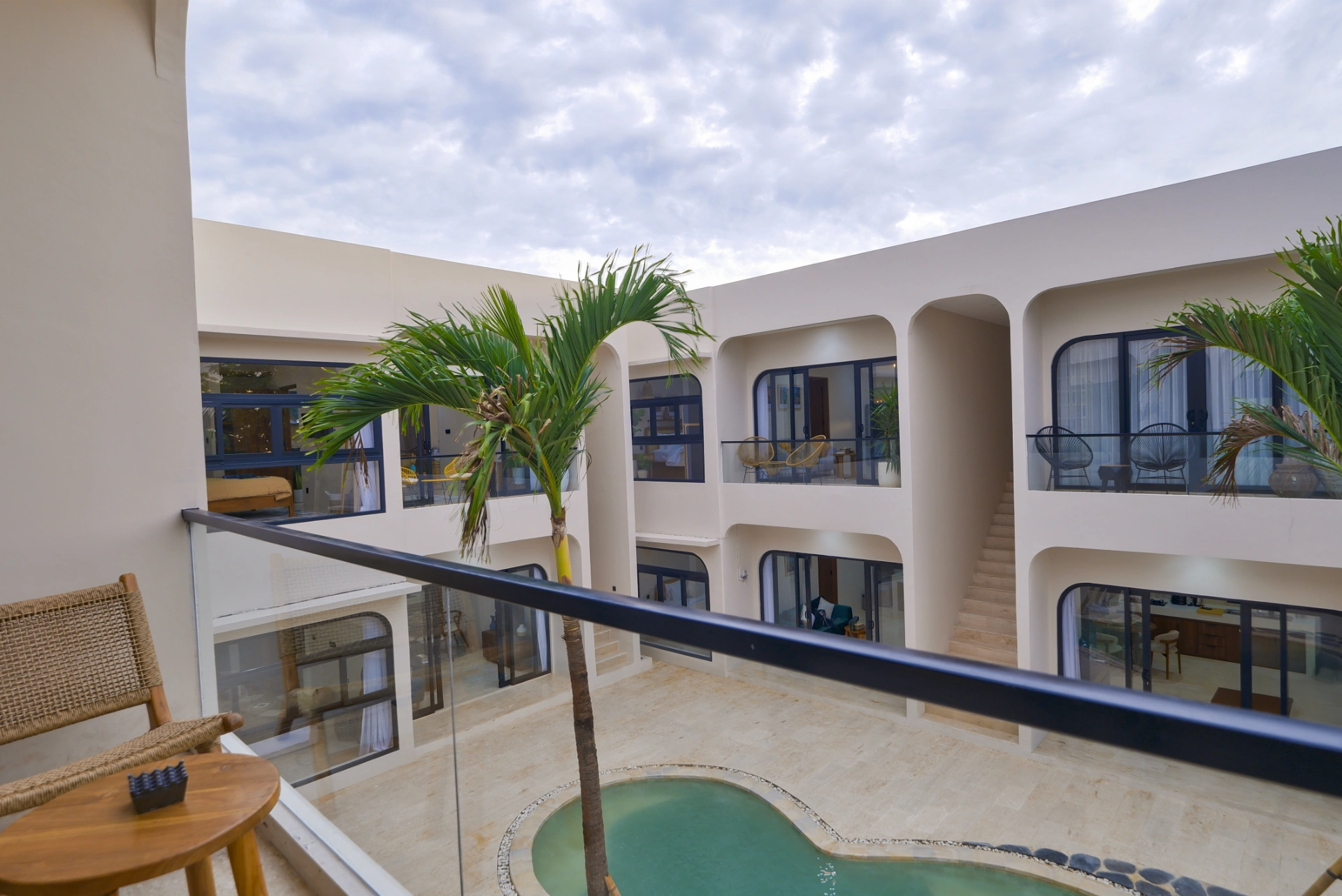 Mediterranean 1BR Units w/ Shared Pool -1A