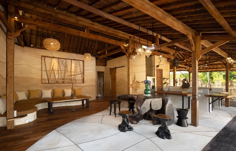 Eco-Sustainable 4BR Jungle Villa w/ Rooftop, Sauna & Garden in Ubud - Image 3