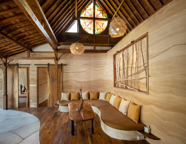 Eco-Sustainable 4BR Jungle Villa w/ Rooftop, Sauna & Garden in Ubud - Image 2