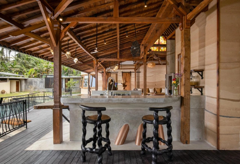 Eco-Sustainable 4BR Jungle Villa w/ Rooftop, Sauna & Garden in Ubud - Image 4