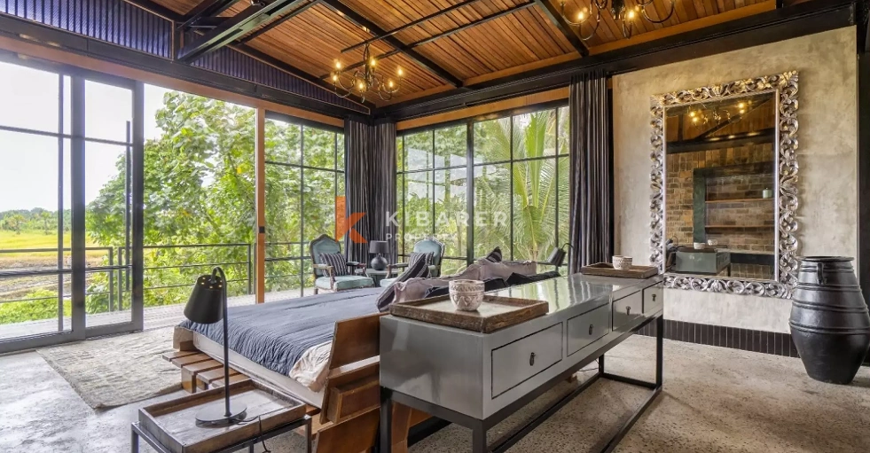 Escape Four-Bedoroms Open Villa with Rice Field Views in Tabanan YRC5213 in Tabanan - Image 3