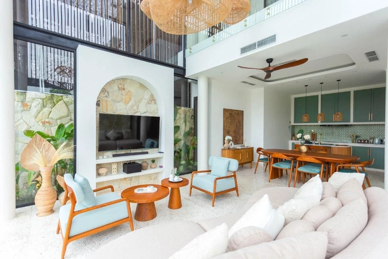 Villa Oria Canggu - Brand New 3-Bedroom Villa with Ricefield Views in Berawa in Canggu - Image 4
