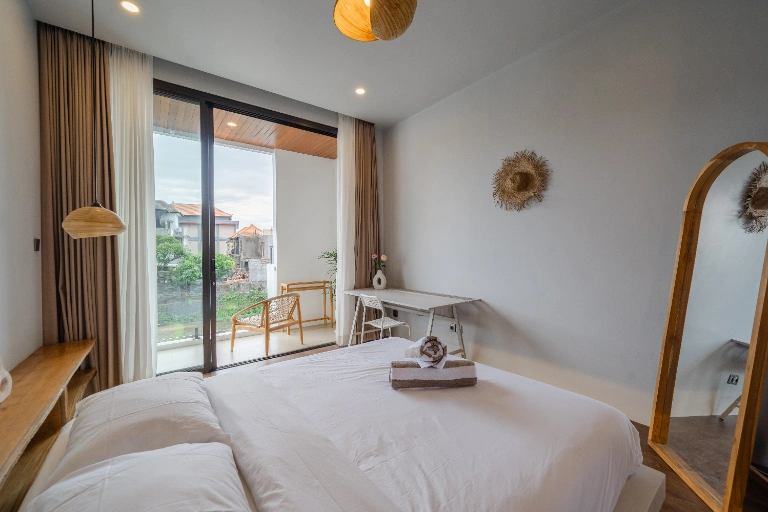 3 bedroom luxury modern villa in Canggu with rice field view in Canggu - Image 4
