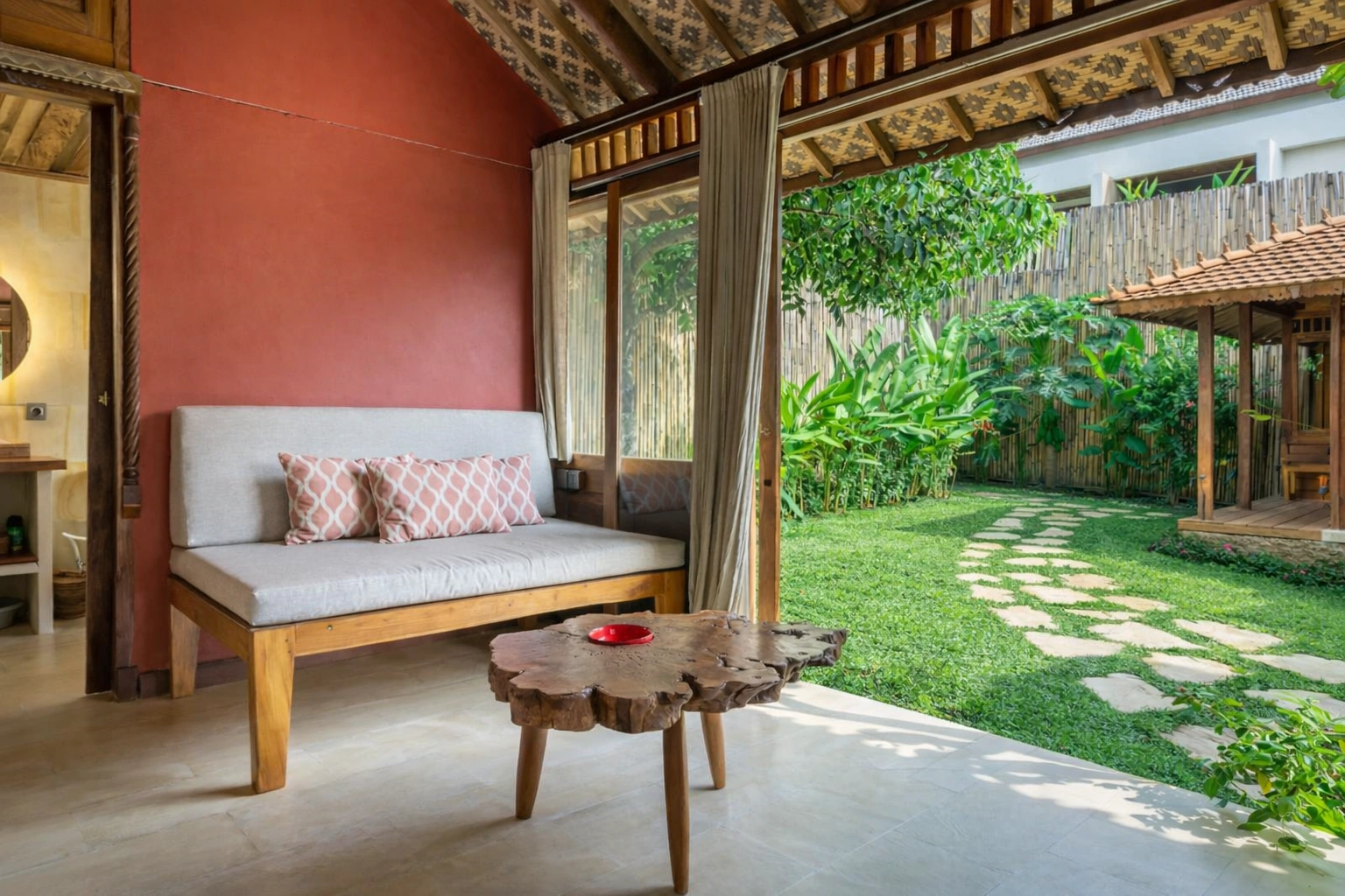 Teak Wood Villa • Garden • Bingin • Little Asia  in Uluwatu - Image 3