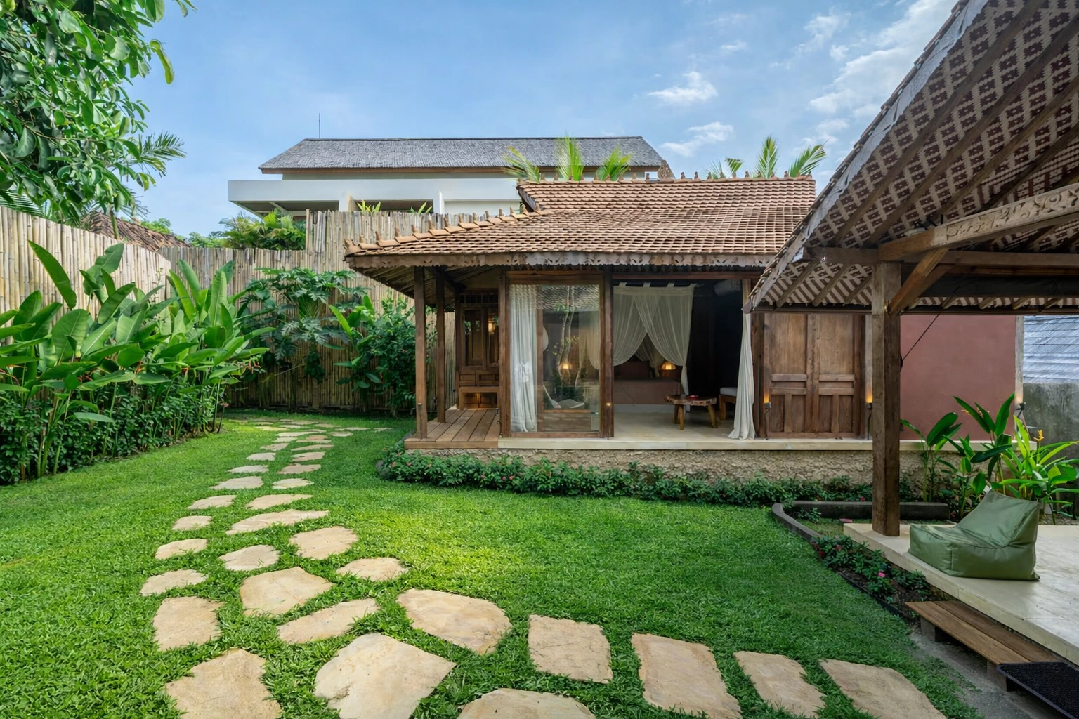 Teak Wood Villa • Garden • Bingin • Little Asia  in Uluwatu - Image 4