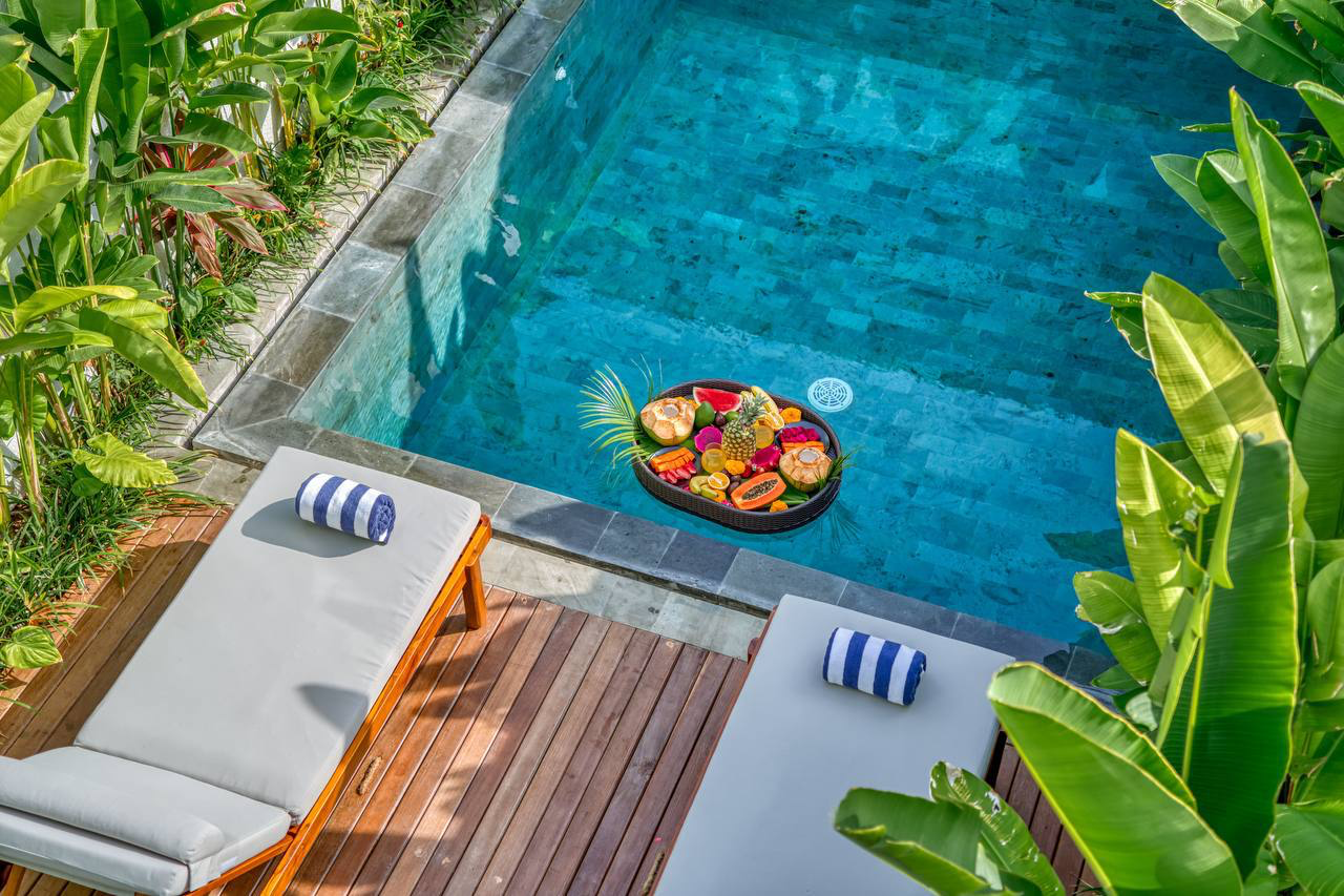 New Tropical 2BR Villa with Private Pool • 3 min to Melasti Beach in Uluwatu - Image 1