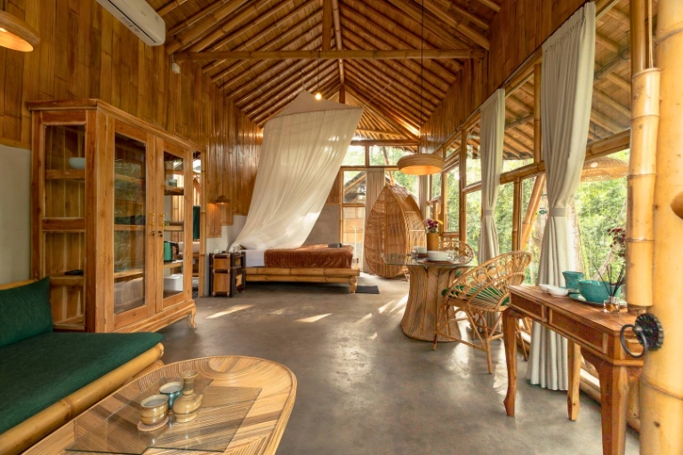 1BR Jungle Inspired Bamboo Villa in Tabanan - Image 3