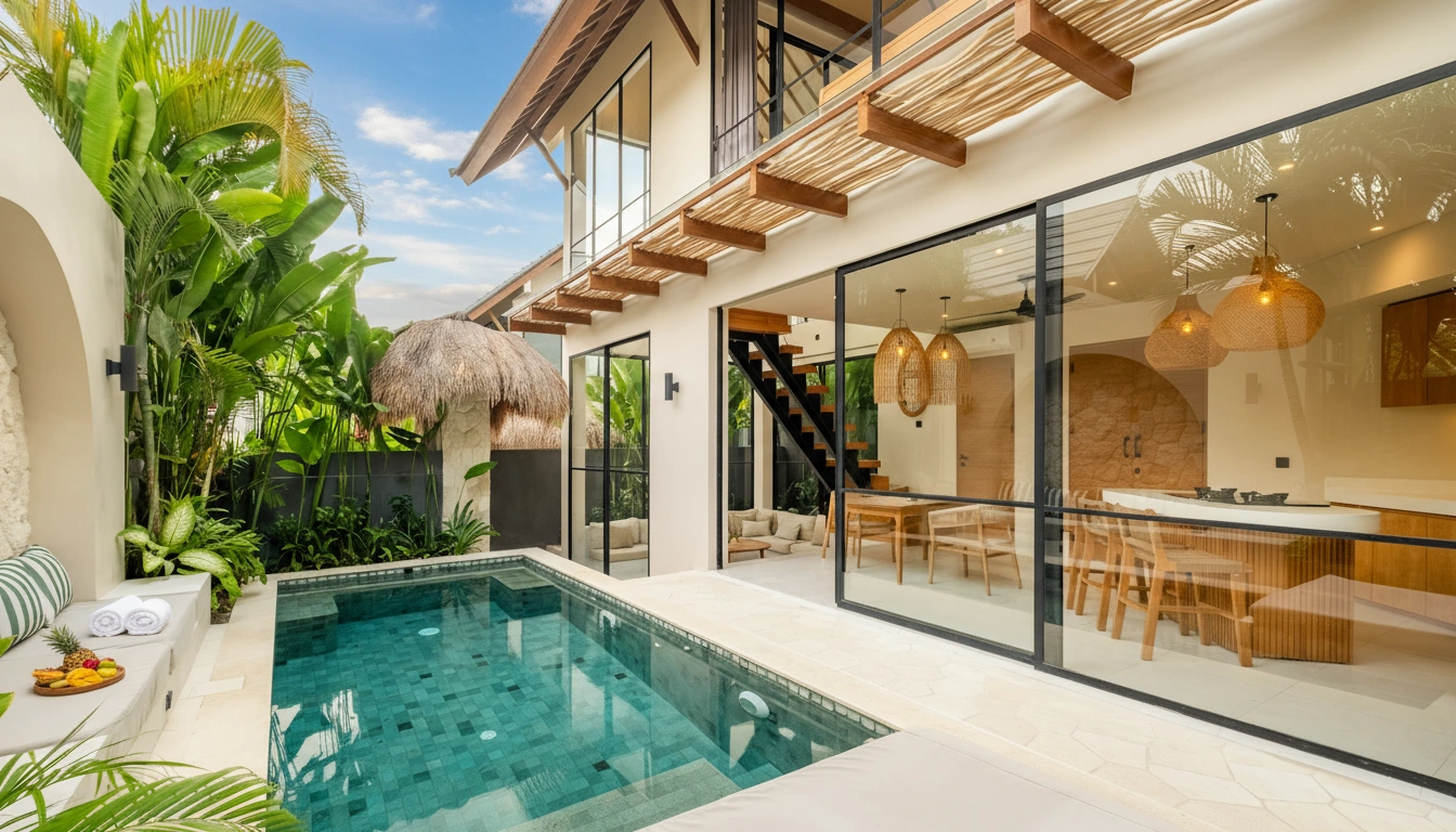 2BR Villa • Pererenan • Pool • Vela Villas in Canggu - Image 2