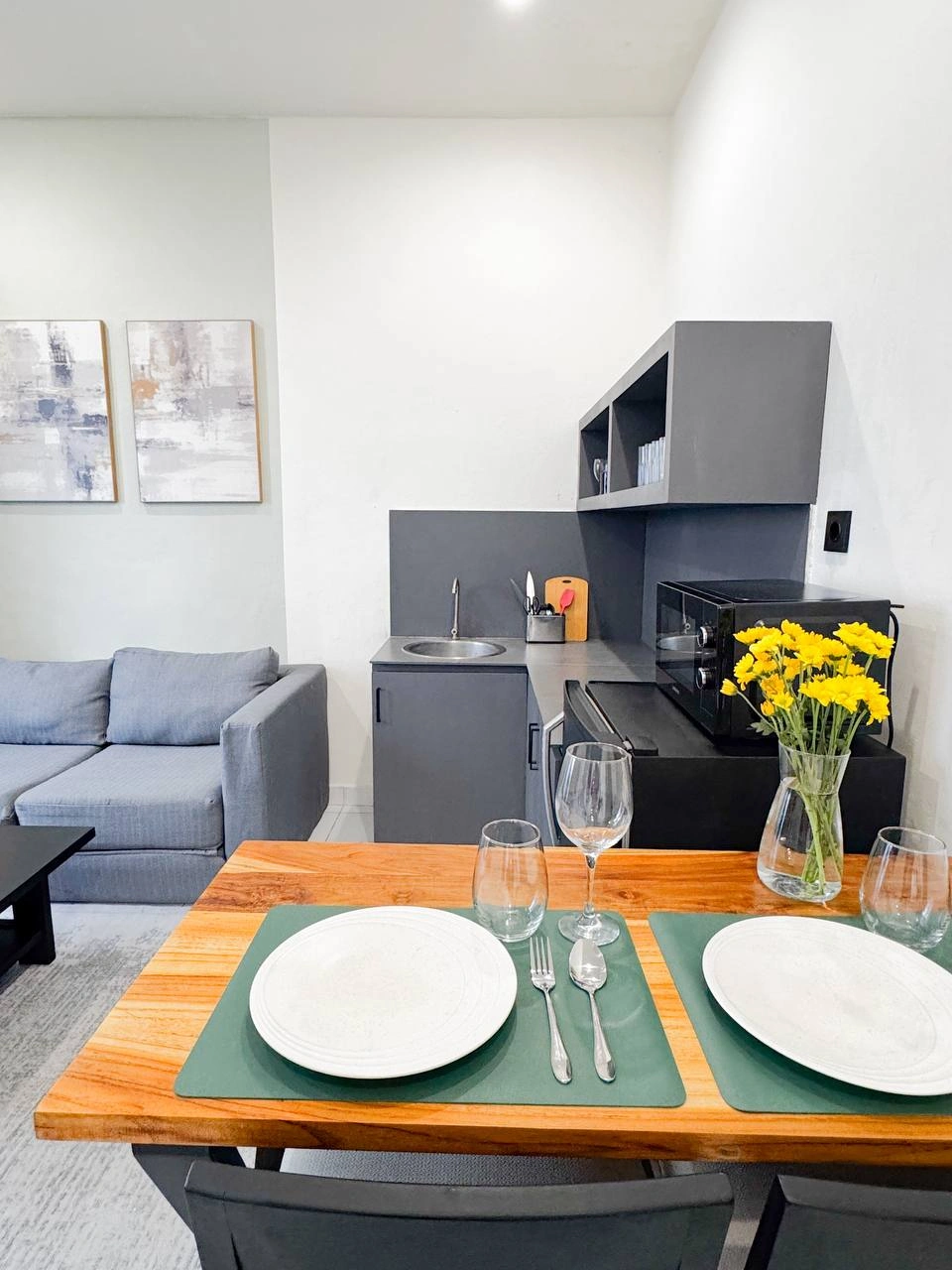 1 Bedroom Apartment. Private kitchen. Canggu. Berawa in Canggu - Image 2