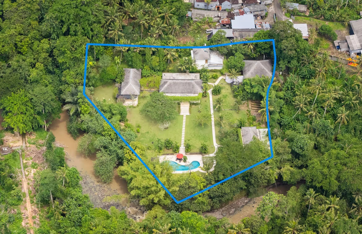 Secluded $-Bedroom Riverfront Estate in Wanasara, Tabanan in Tabanan - Image 3