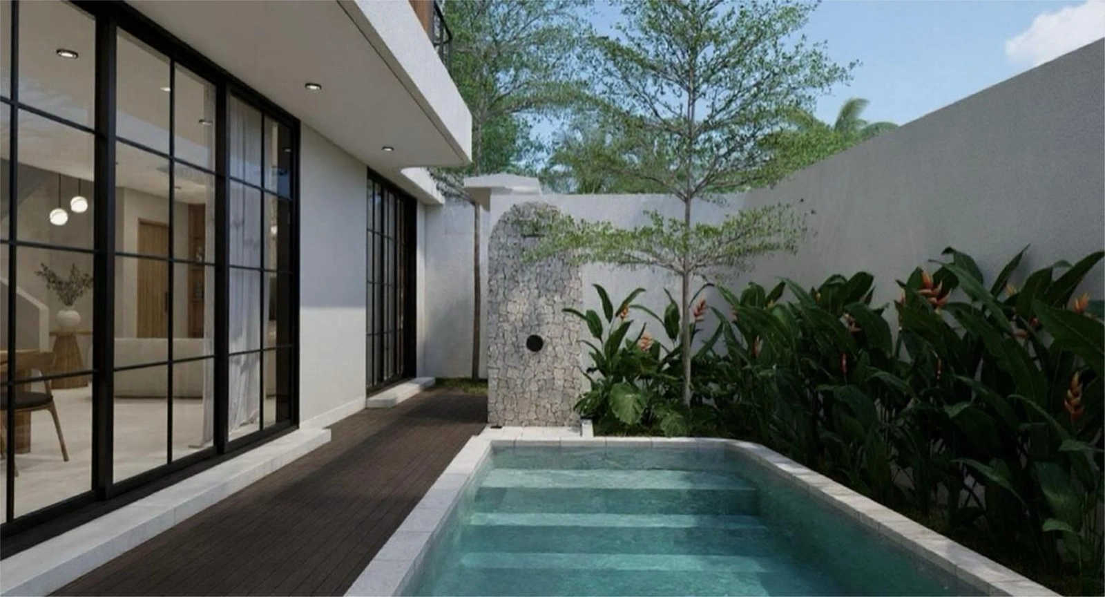 80-Year Leasehold 1BR Villa with Ocean Views in Nunggalan in Uluwatu - Image 3