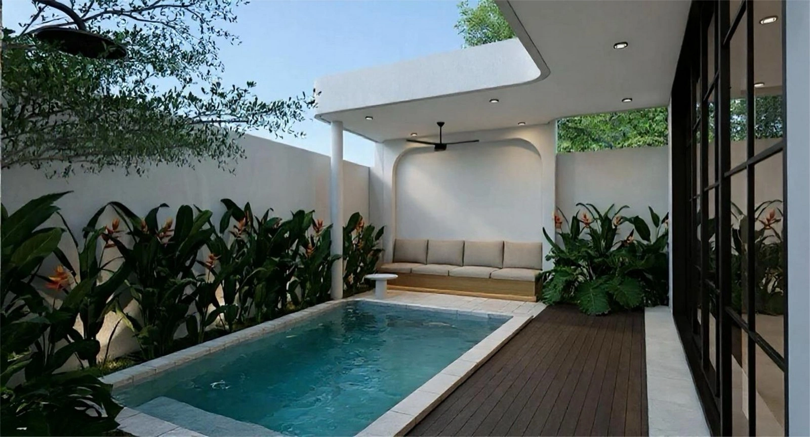 80-Year Leasehold 1BR Villa with Ocean Views in Nunggalan in Uluwatu - Image 2