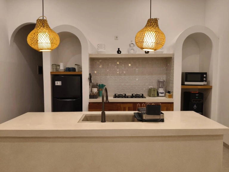 MONTHLY RENT AVAILABLE BRAND NEW MEDITERRANEAN 3 BEDROOMS VILLA, AVAILABLE NOW in Canggu - Image 3