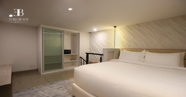 1BR Mezzanine Echo Beach Suites (400m to La Brisa) in Canggu - Image 2