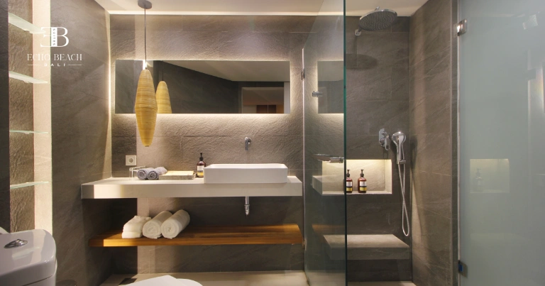 1BR Mezzanine Echo Beach Suites (400m to La Brisa) in Canggu - Image 4