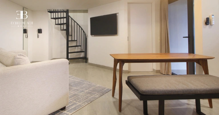 1BR Mezzanine Echo Beach Suites (400m to La Brisa) in Canggu - Image 5