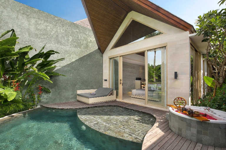 1 BEDROOM MODERN LUXURY VILLA IN CANGGU PADANG LINJONG - AF670 in Canggu - Image 2