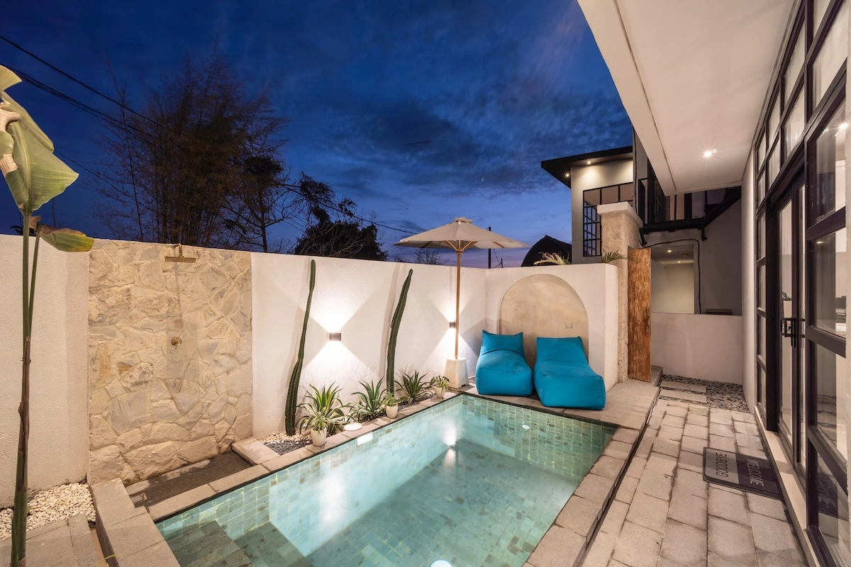 Sunset Rooftop · 2BR Pool Villa · 3 Min to Nunggalan Beach, 2-bed villa for rent in Uluwatu – photo 7 of 15